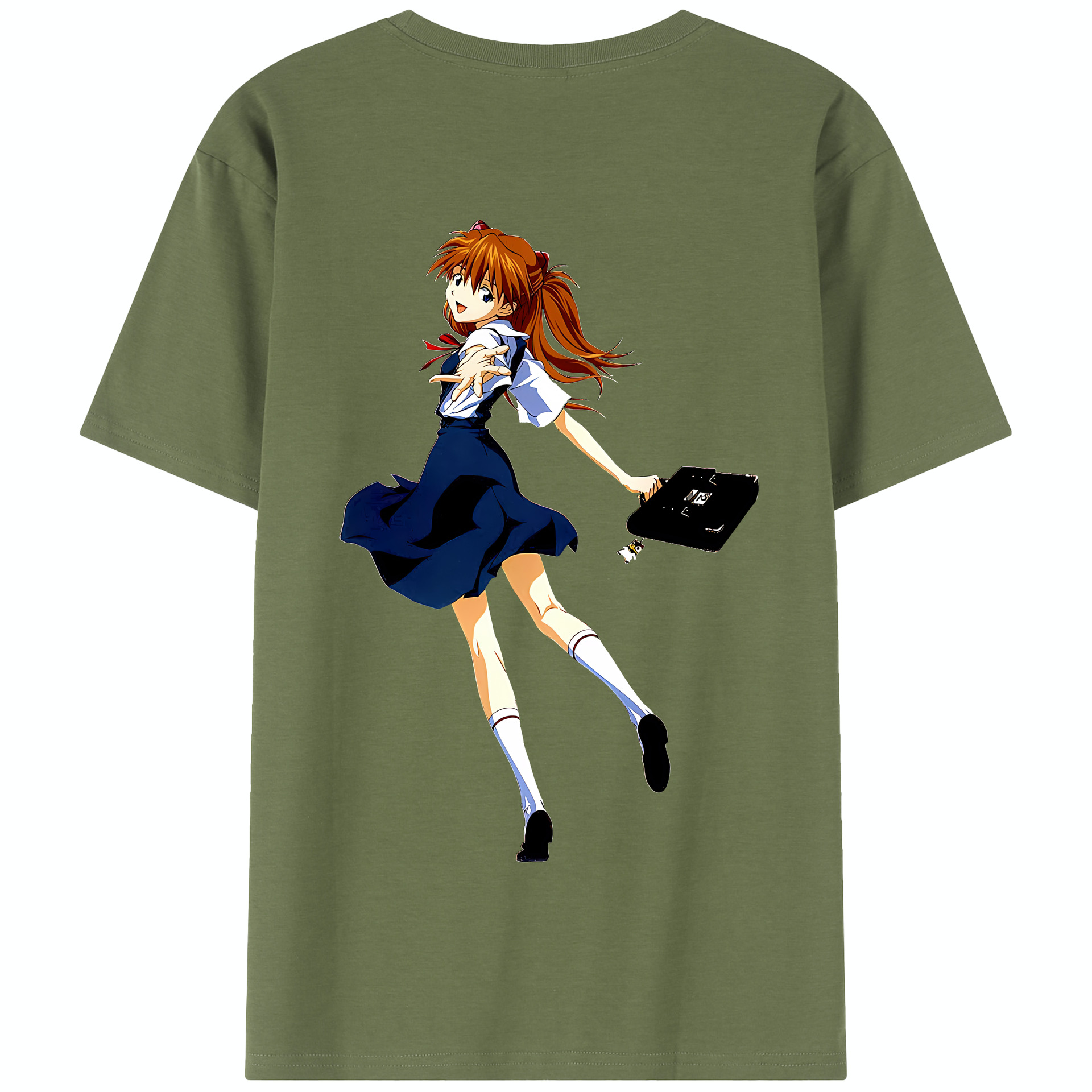 （画像用） EVA 新世紀エヴァンゲリオン 綿100％半袖Tシャツ（背面プリント）